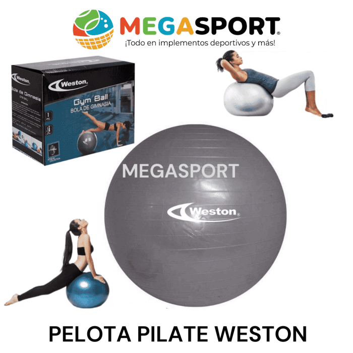 Pelota pilate para fitness y yoga de 55 cm