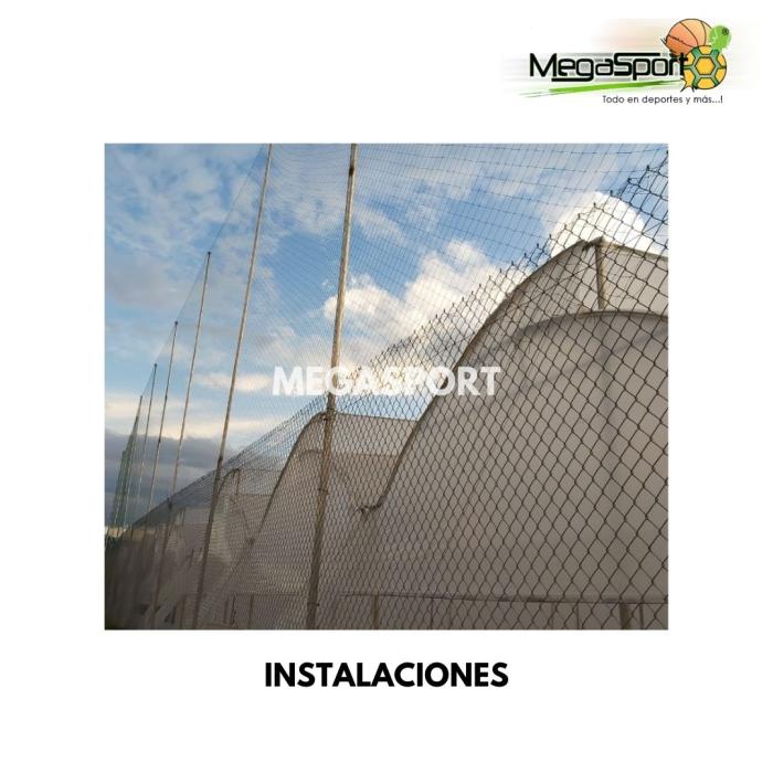 Instalación malla de cerramiento de canchas - Imagen 2