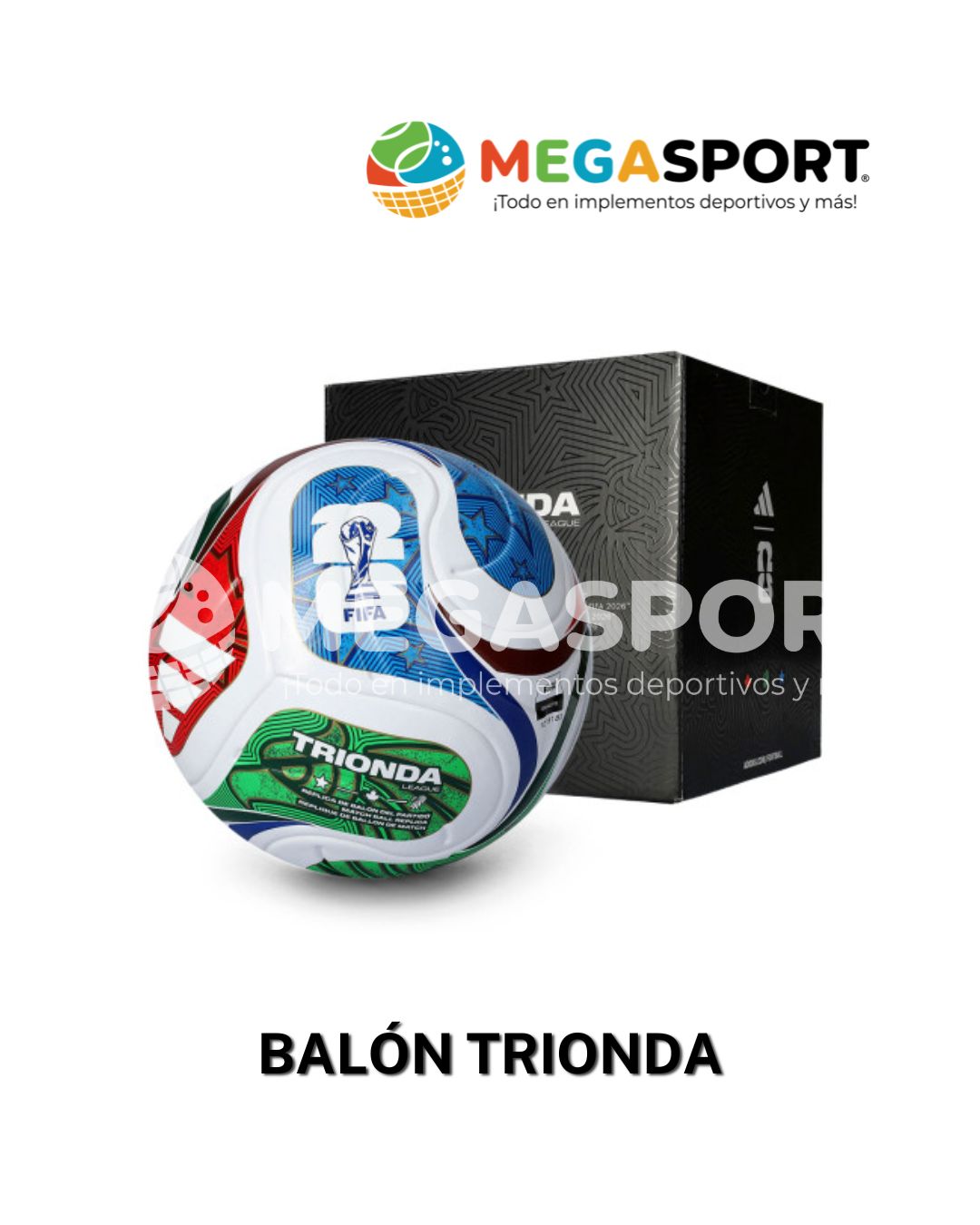 Balón trionda Mundial 2026